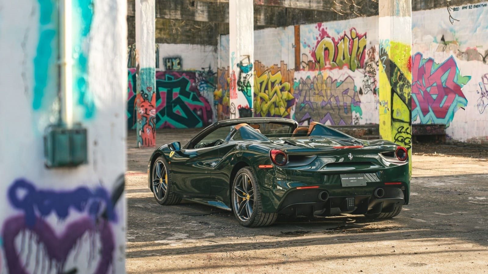 2017 - FERRARI F488 SPIDER VERDE BRITISH RACING, foto 23