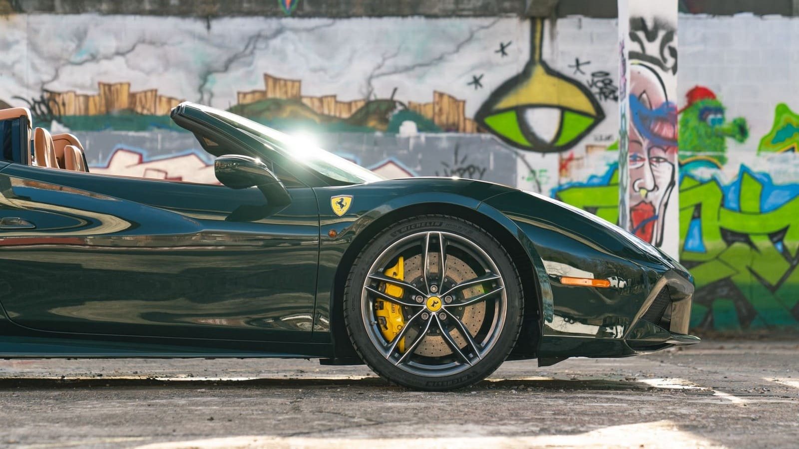2017 - FERRARI F488 SPIDER VERDE BRITISH RACING, foto 26