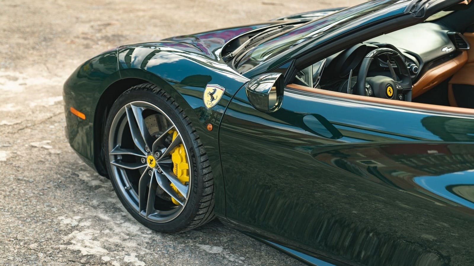 2017 - FERRARI F488 SPIDER VERDE BRITISH RACING, foto 33