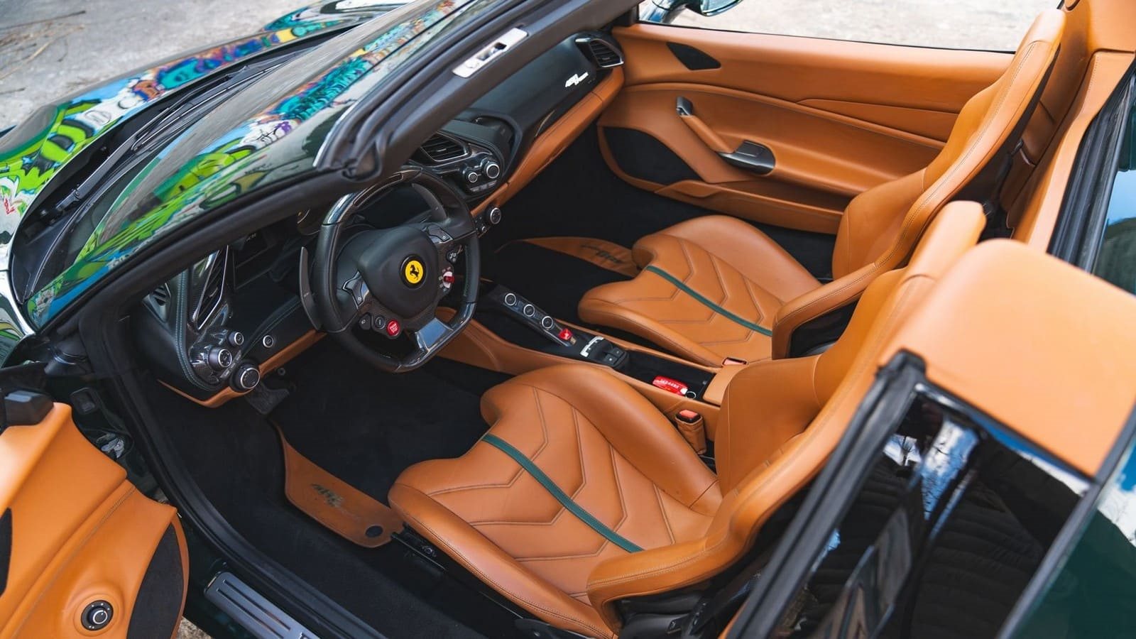 2017 - FERRARI F488 SPIDER VERDE BRITISH RACING, foto 63