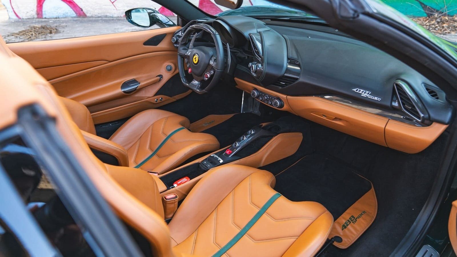 2017 - FERRARI F488 SPIDER VERDE BRITISH RACING, foto 72