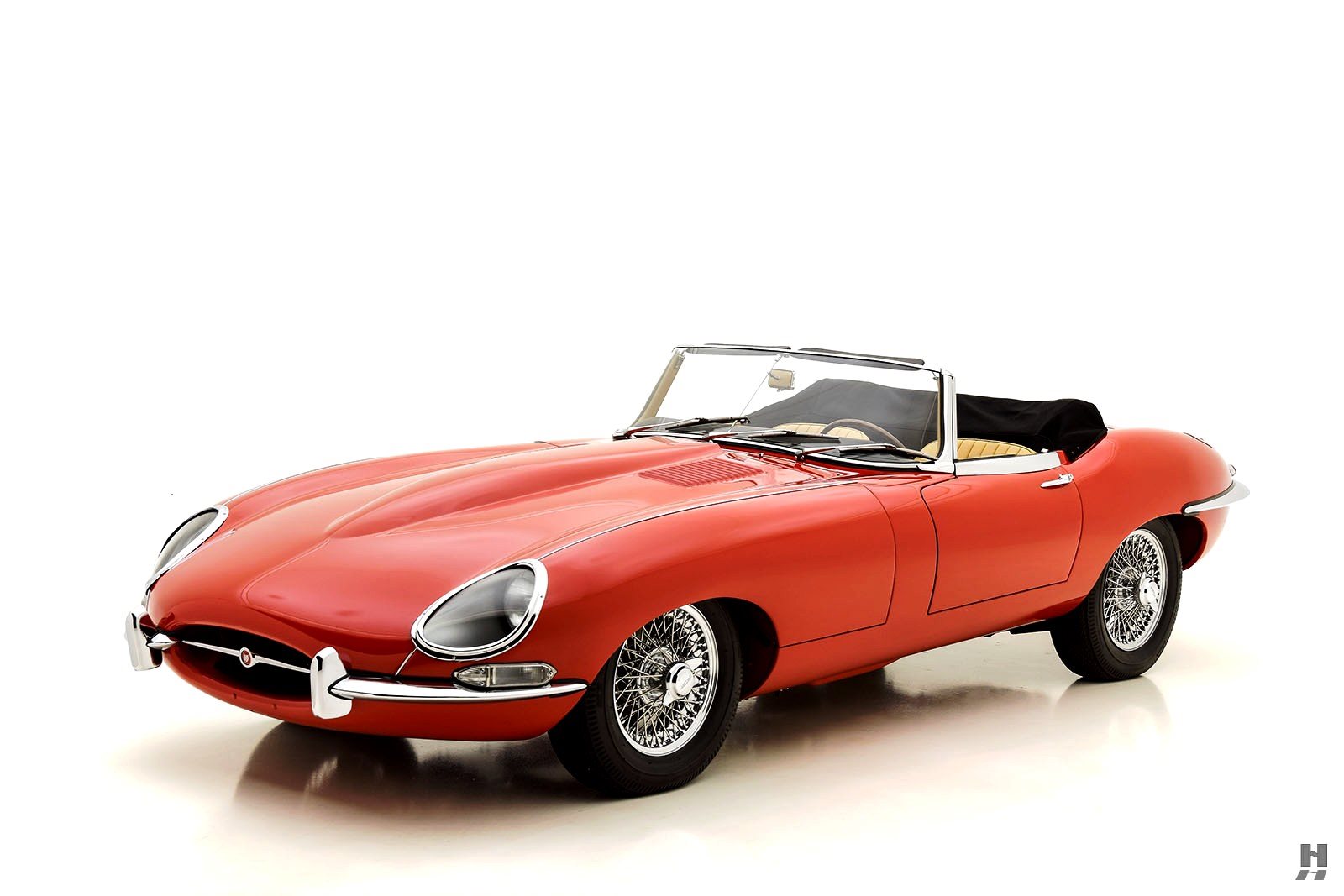1966 - JAGUAR E-TYPE ROADSTER SIGNAL RED, foto 1