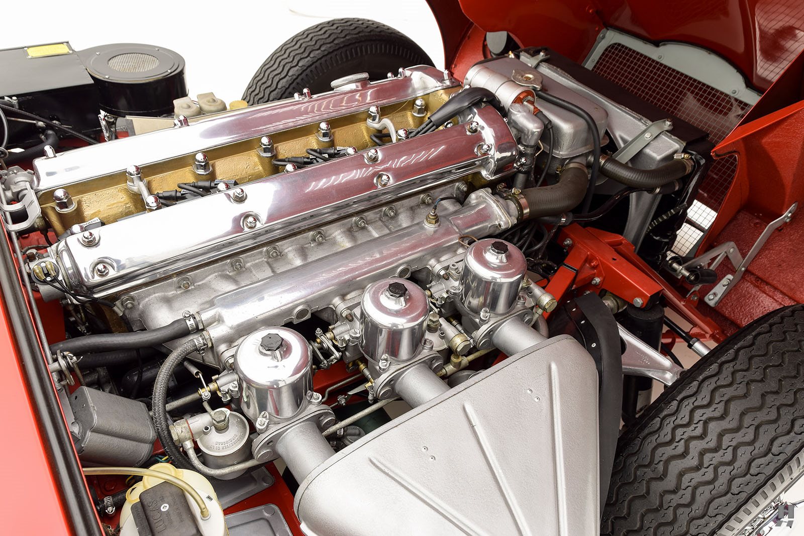 1966 - JAGUAR E-TYPE ROADSTER SIGNAL RED, foto 5