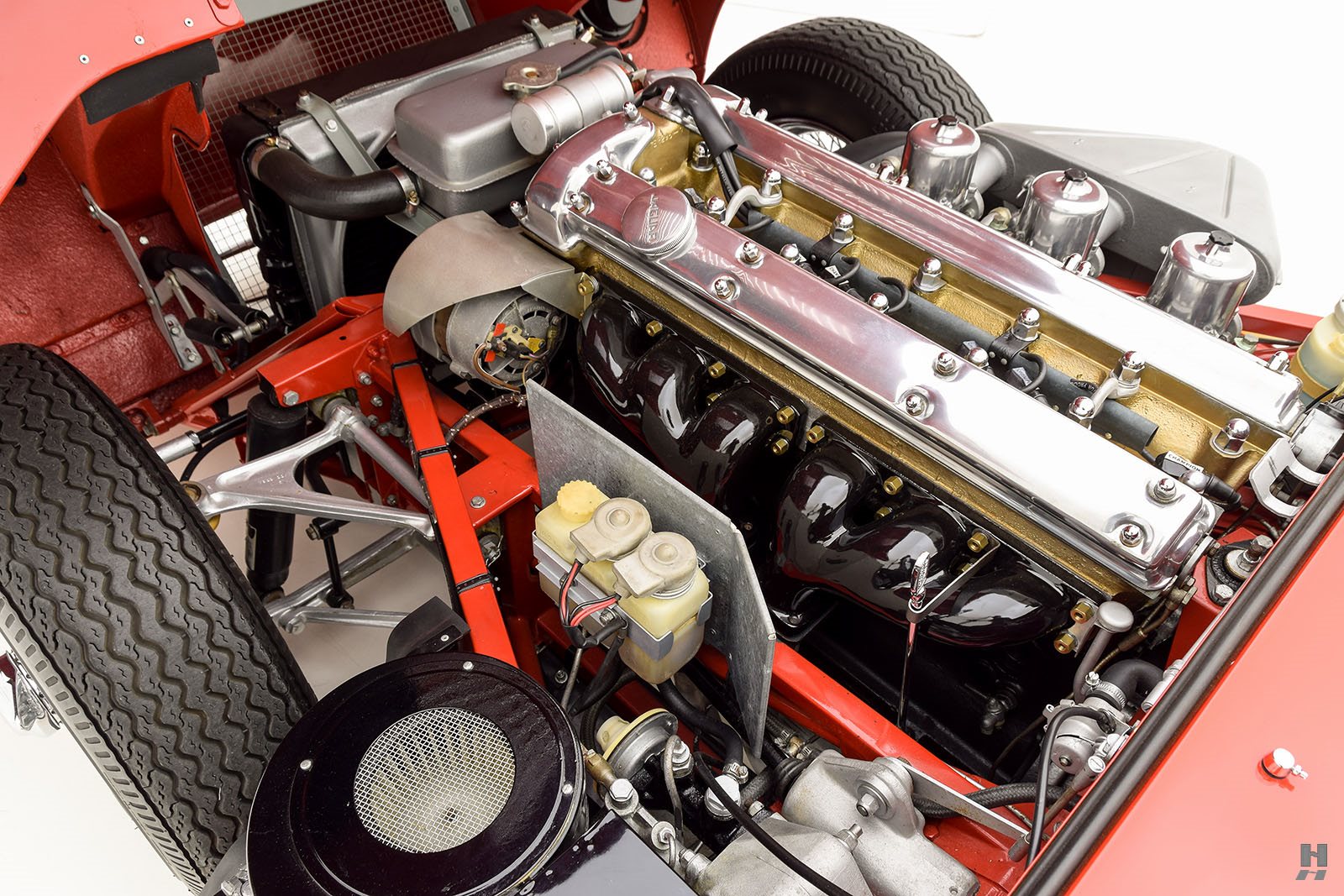 1966 - JAGUAR E-TYPE ROADSTER SIGNAL RED, foto 6