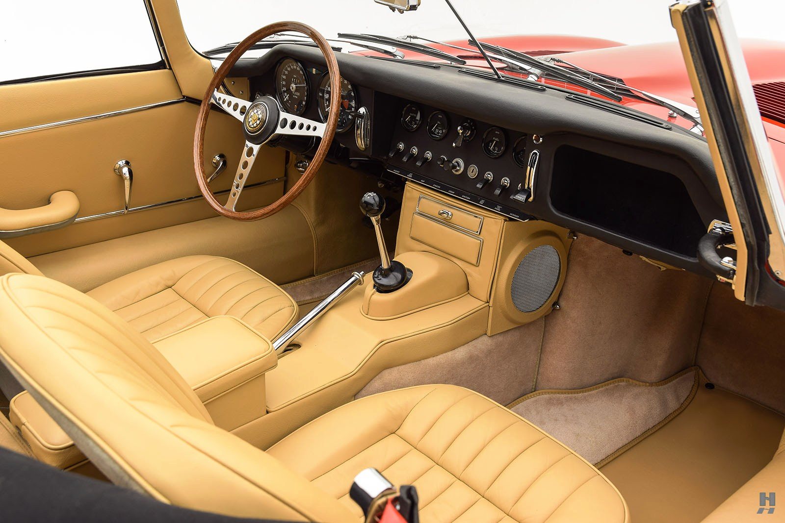 1966 - JAGUAR E-TYPE ROADSTER SIGNAL RED, foto 10