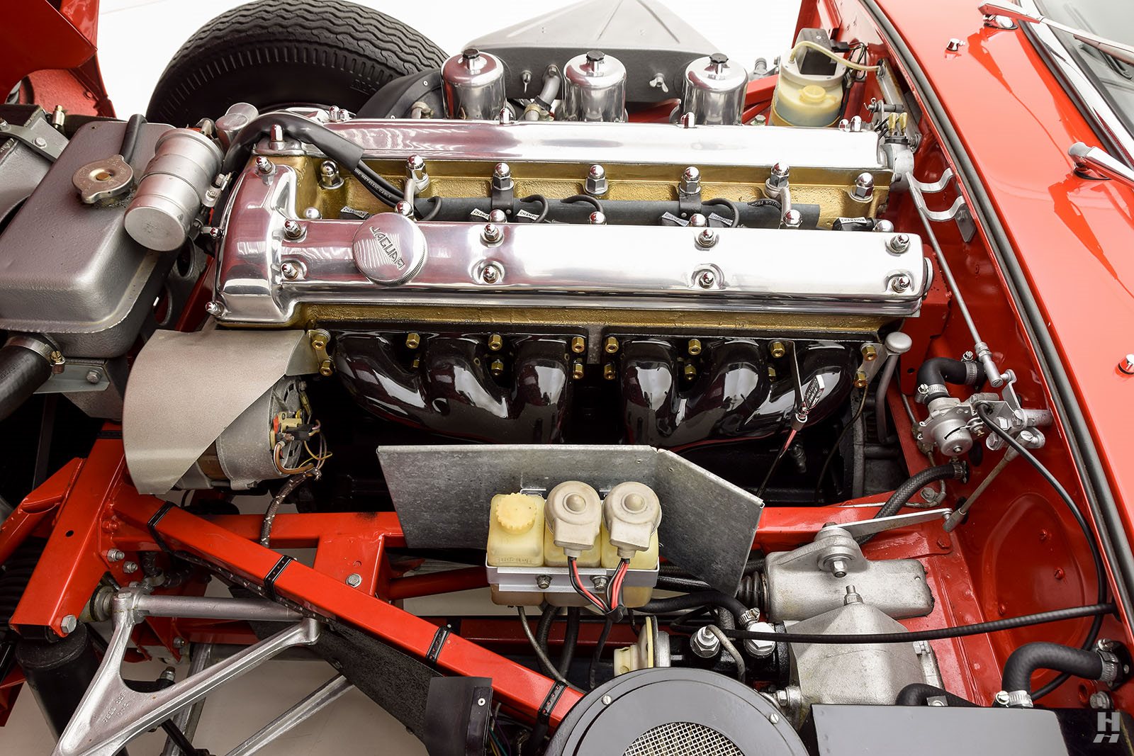 1966 - JAGUAR E-TYPE ROADSTER SIGNAL RED, foto 27