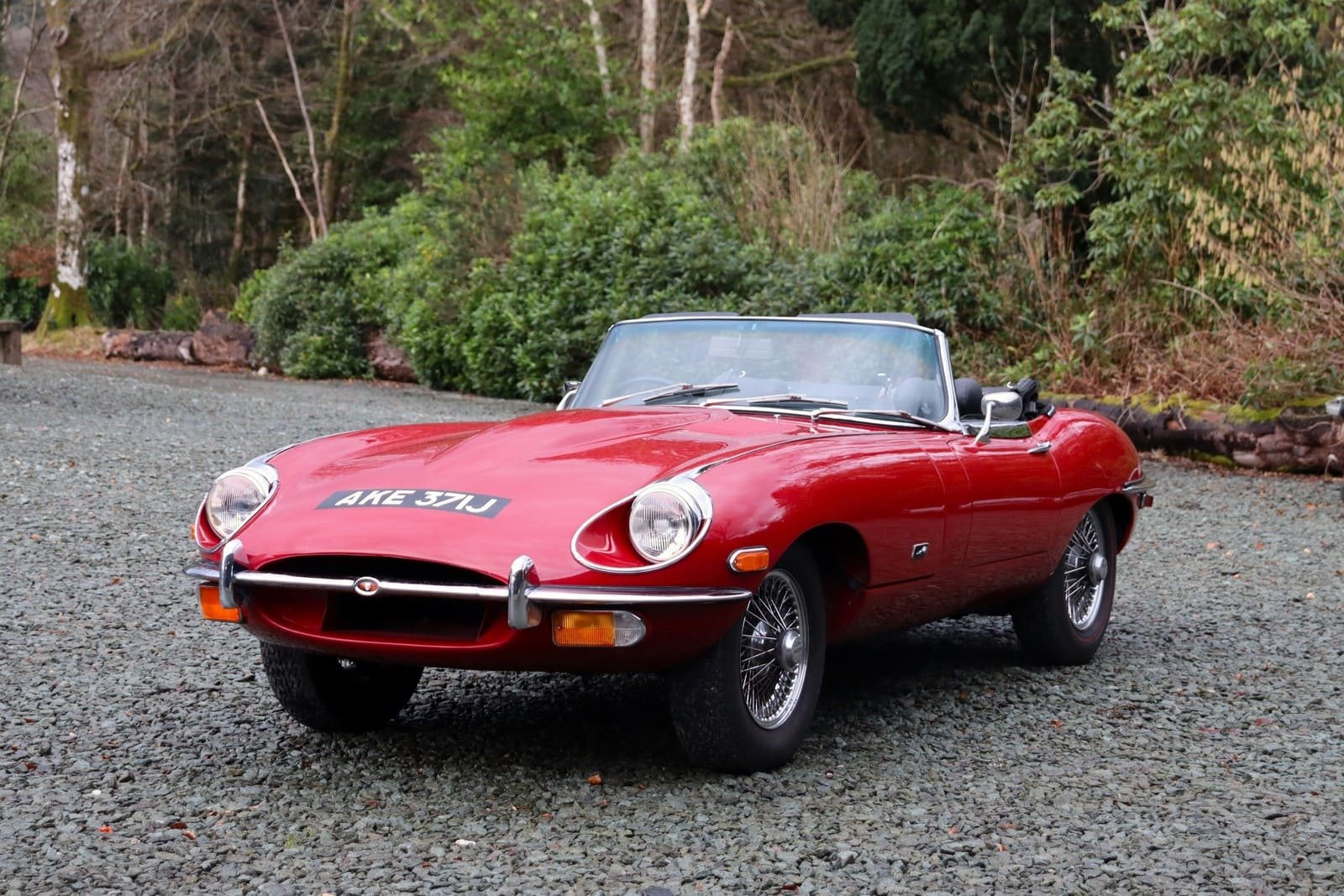 1971 - JAGUAR E-TYPE V12 ROADSTER RED, foto 1
