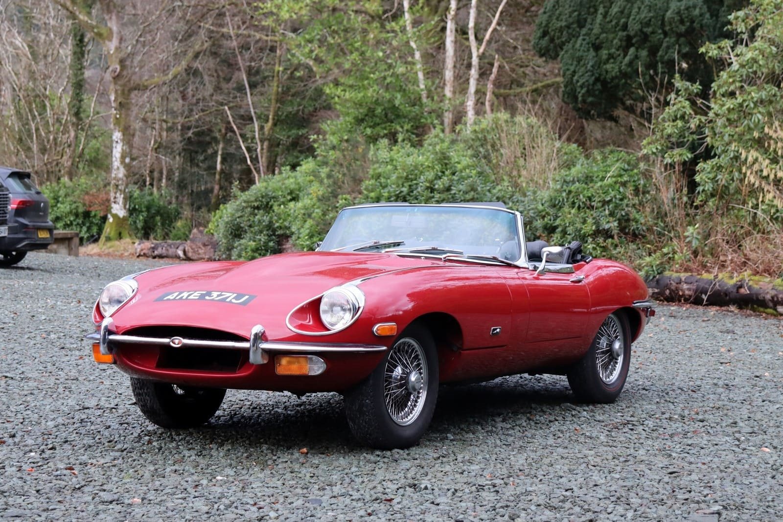 1971 - JAGUAR E-TYPE V12 ROADSTER RED, foto 3