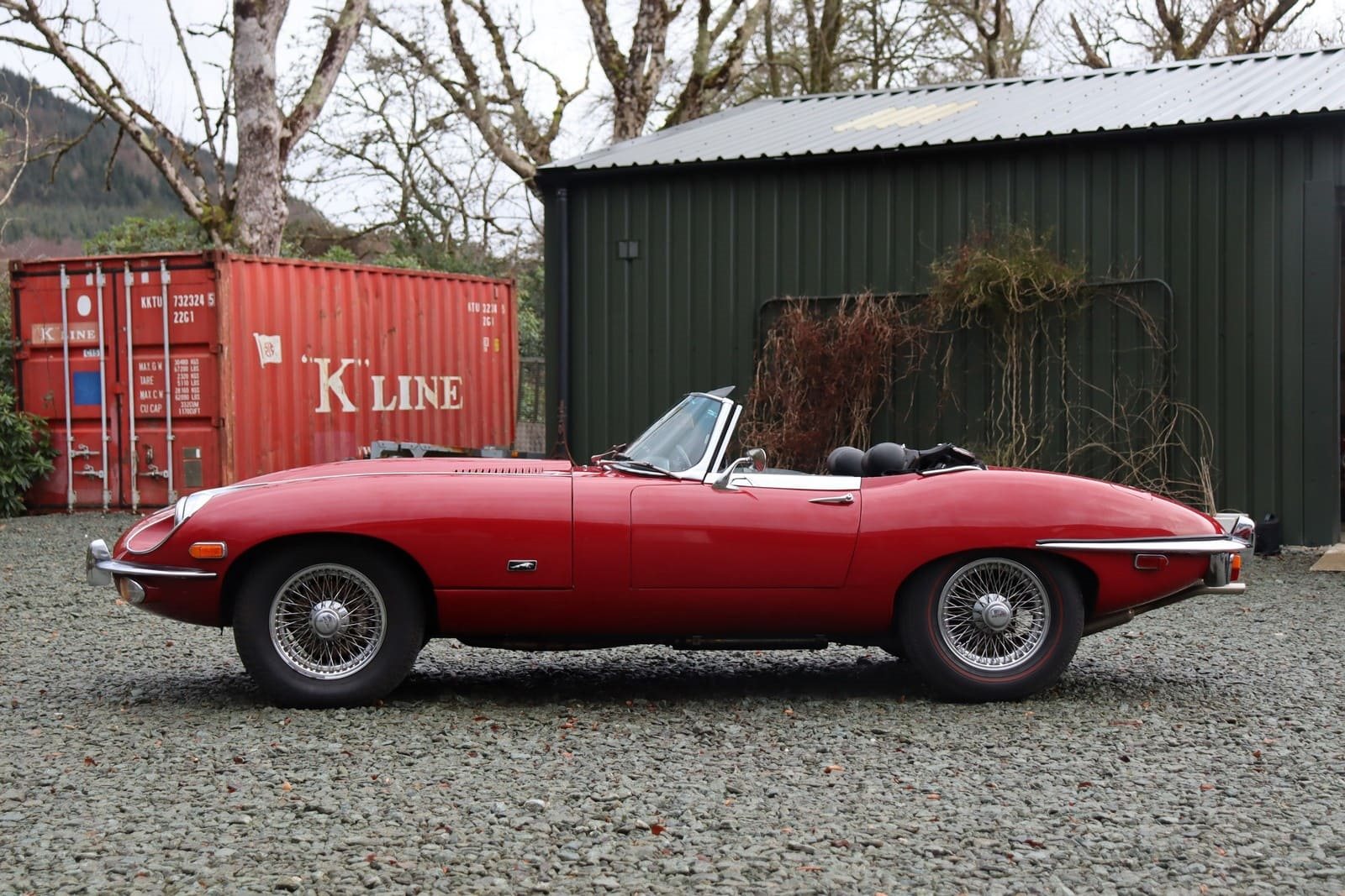 1971 - JAGUAR E-TYPE V12 ROADSTER RED, foto 4