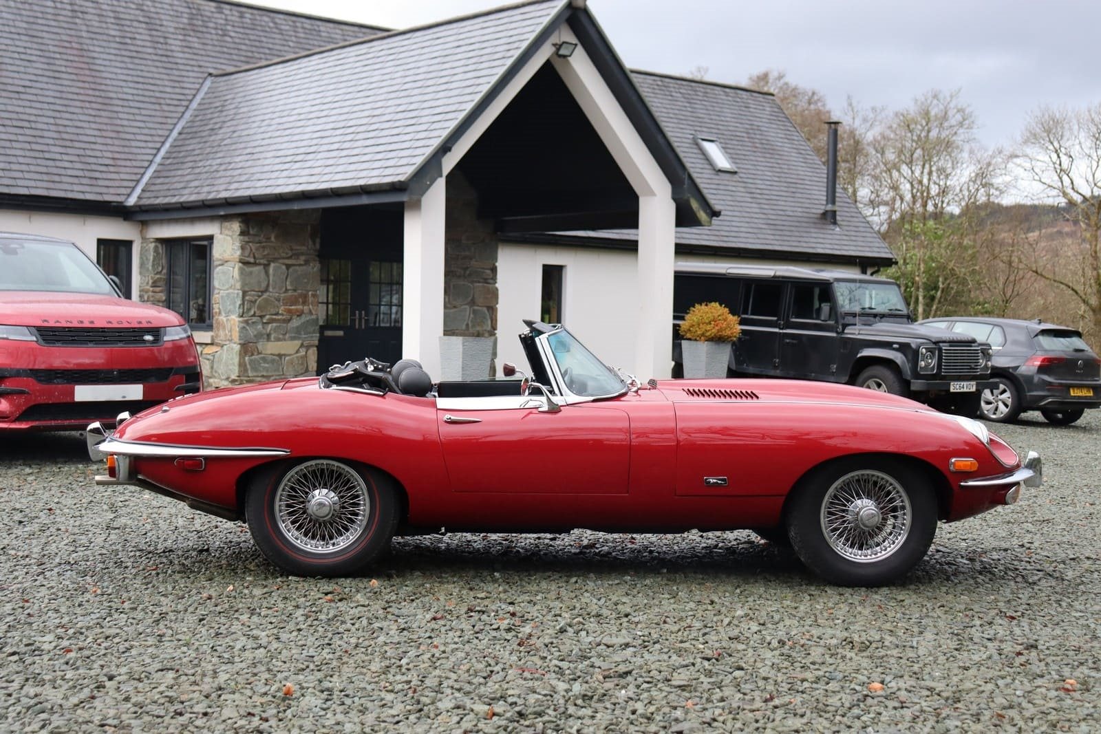1971 - JAGUAR E-TYPE V12 ROADSTER RED, foto 5