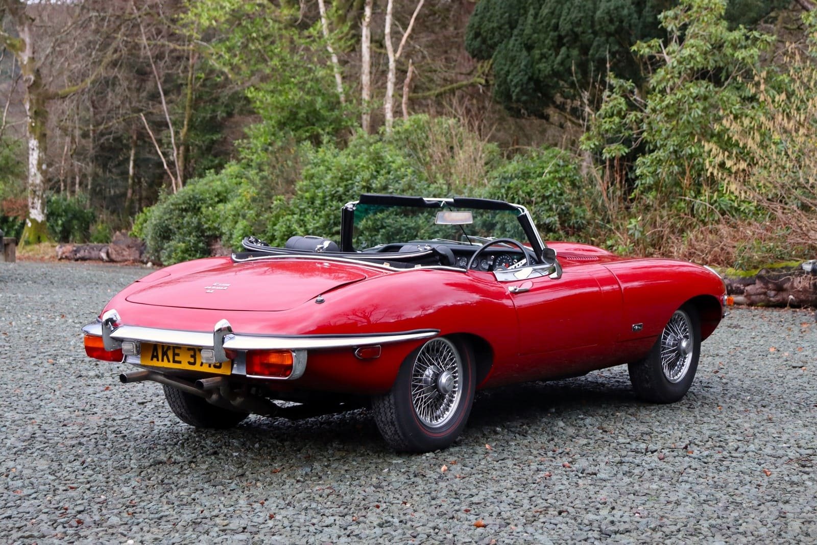 1971 - JAGUAR E-TYPE V12 ROADSTER RED, foto 6