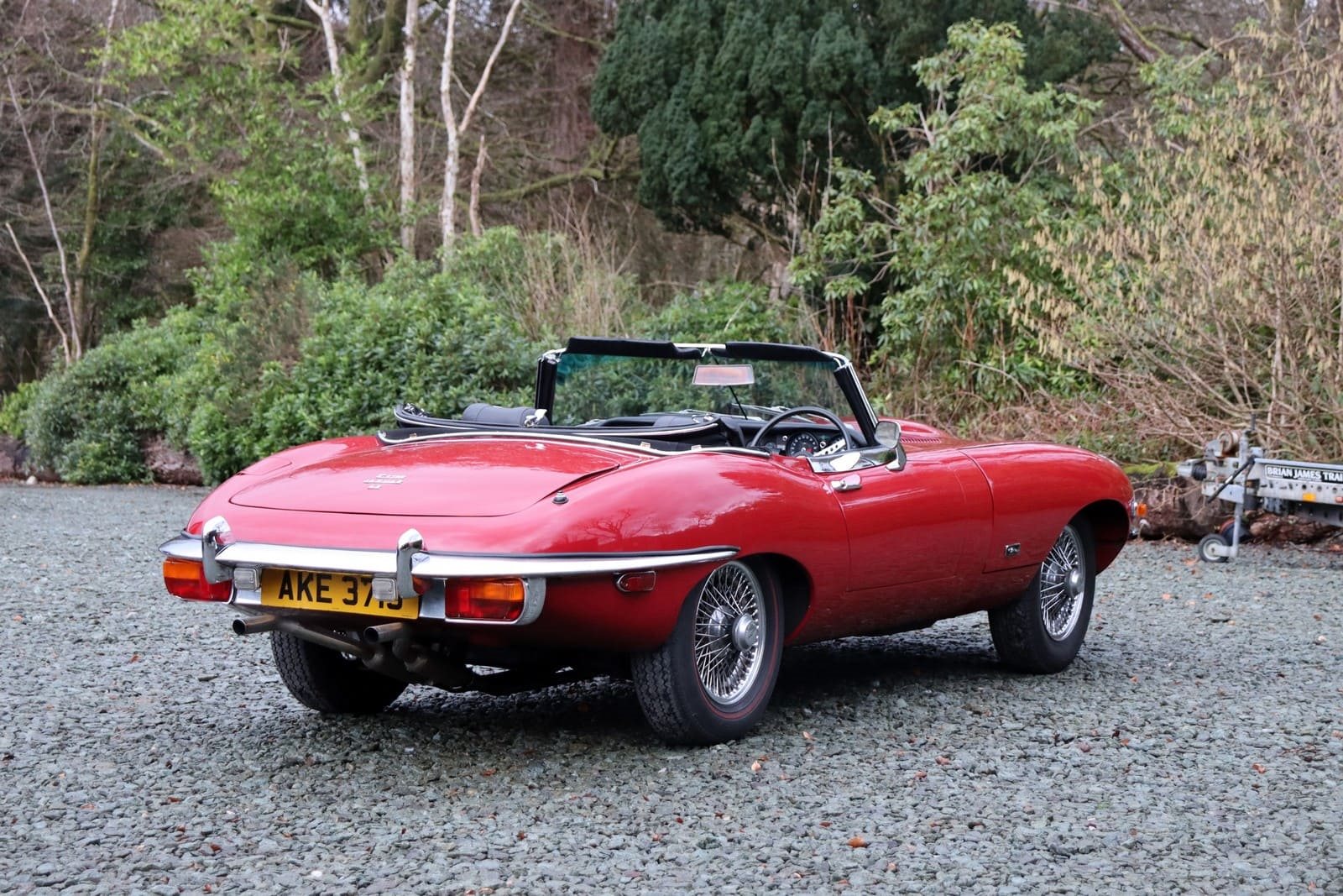 1971 - JAGUAR E-TYPE V12 ROADSTER RED, foto 7