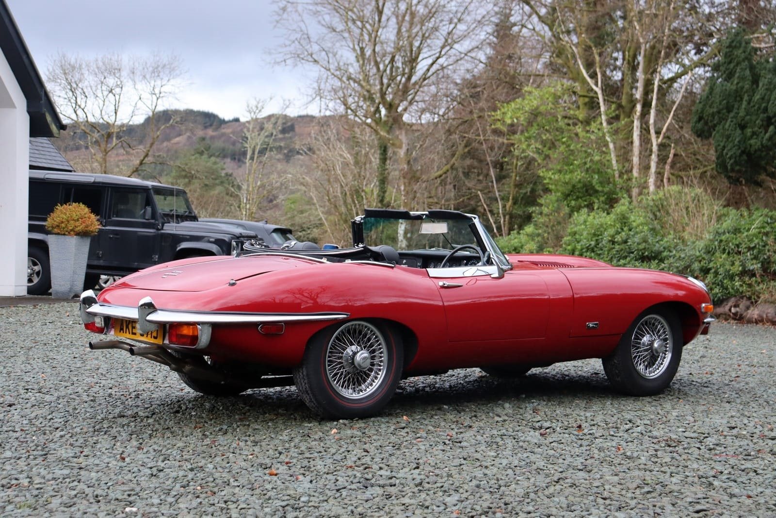 1971 - JAGUAR E-TYPE V12 ROADSTER RED, foto 8