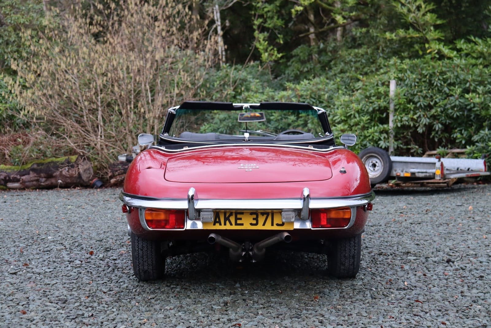 1971 - JAGUAR E-TYPE V12 ROADSTER RED, foto 9