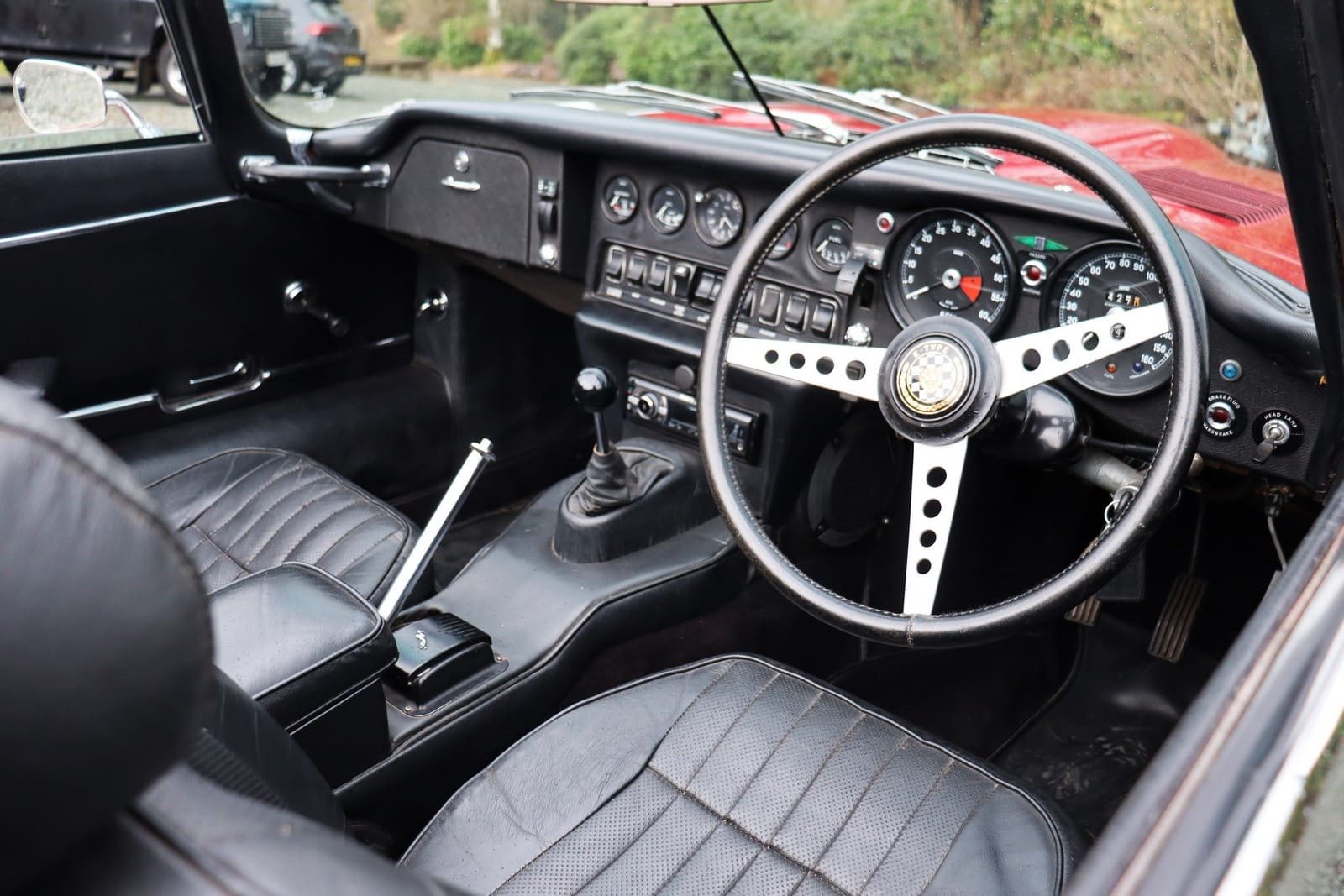 1971 - JAGUAR E-TYPE V12 ROADSTER RED, foto 26