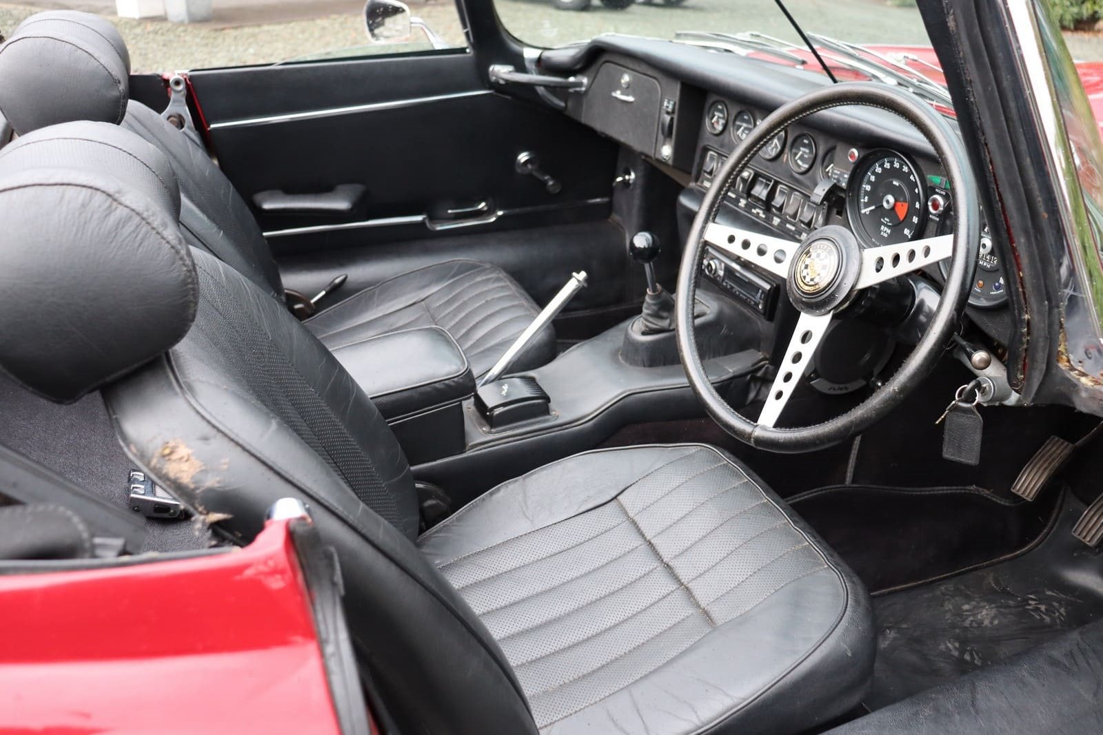 1971 - JAGUAR E-TYPE V12 ROADSTER RED, foto 27