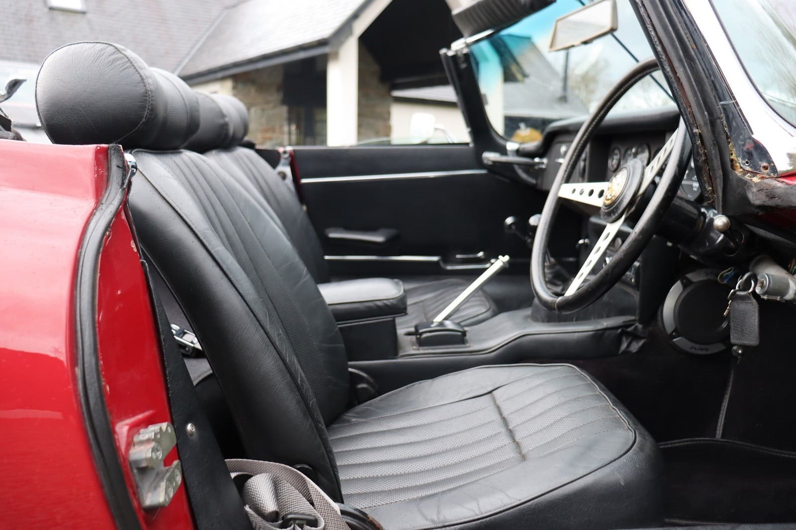 1971 - JAGUAR E-TYPE V12 ROADSTER RED, foto 28