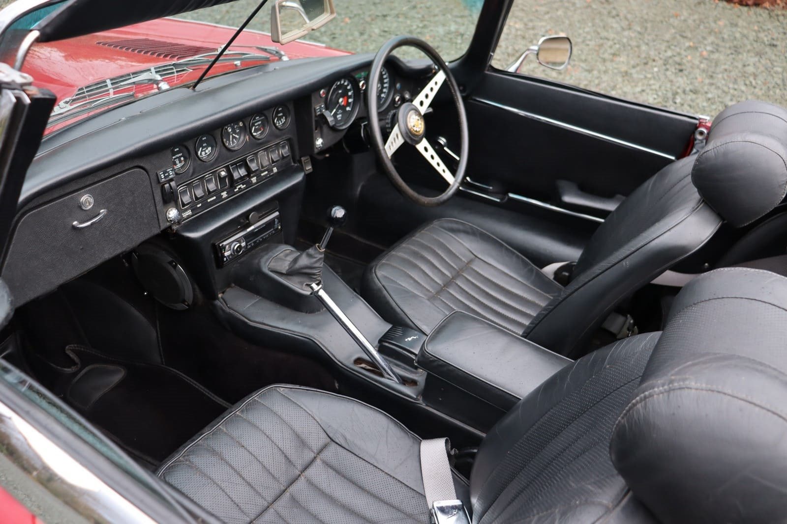1971 - JAGUAR E-TYPE V12 ROADSTER RED, foto 30