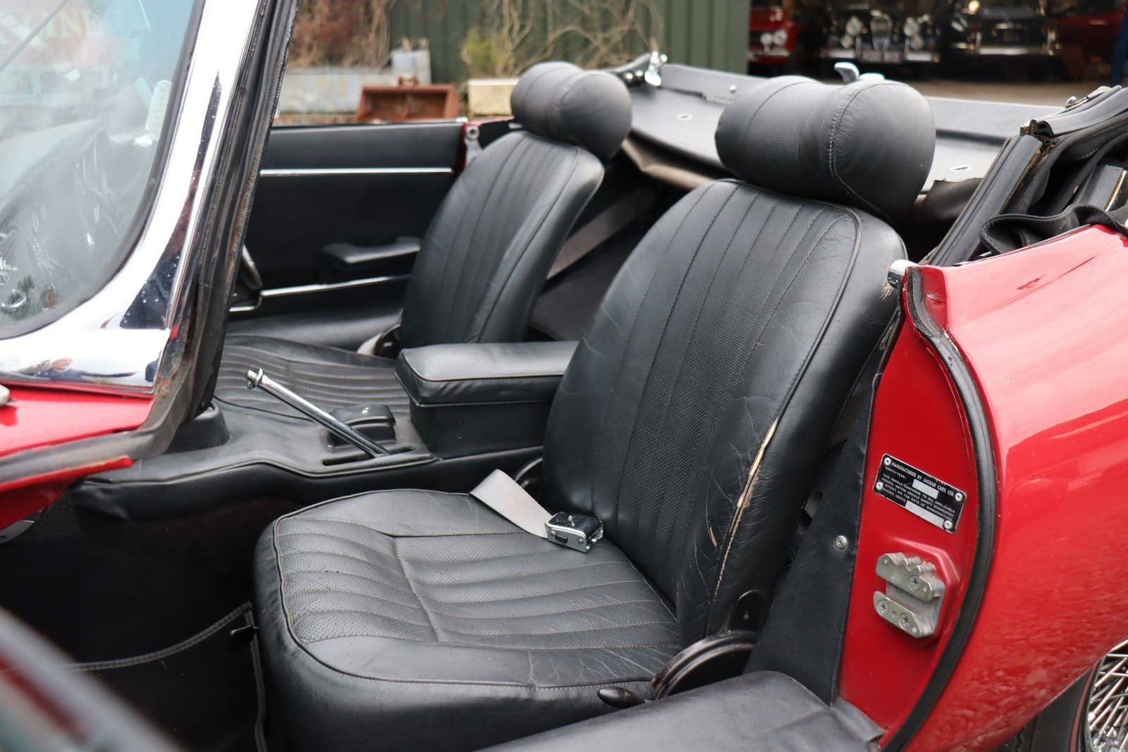 1971 - JAGUAR E-TYPE V12 ROADSTER RED, foto 32