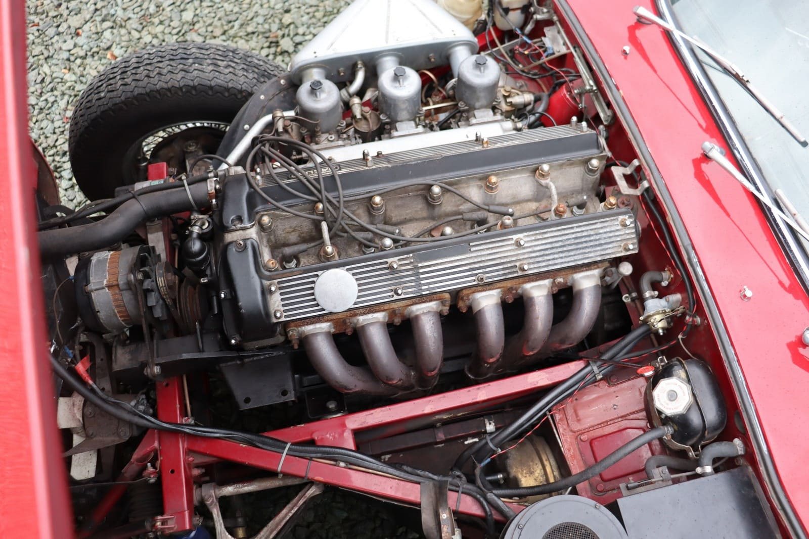 1971 - JAGUAR E-TYPE V12 ROADSTER RED, foto 40