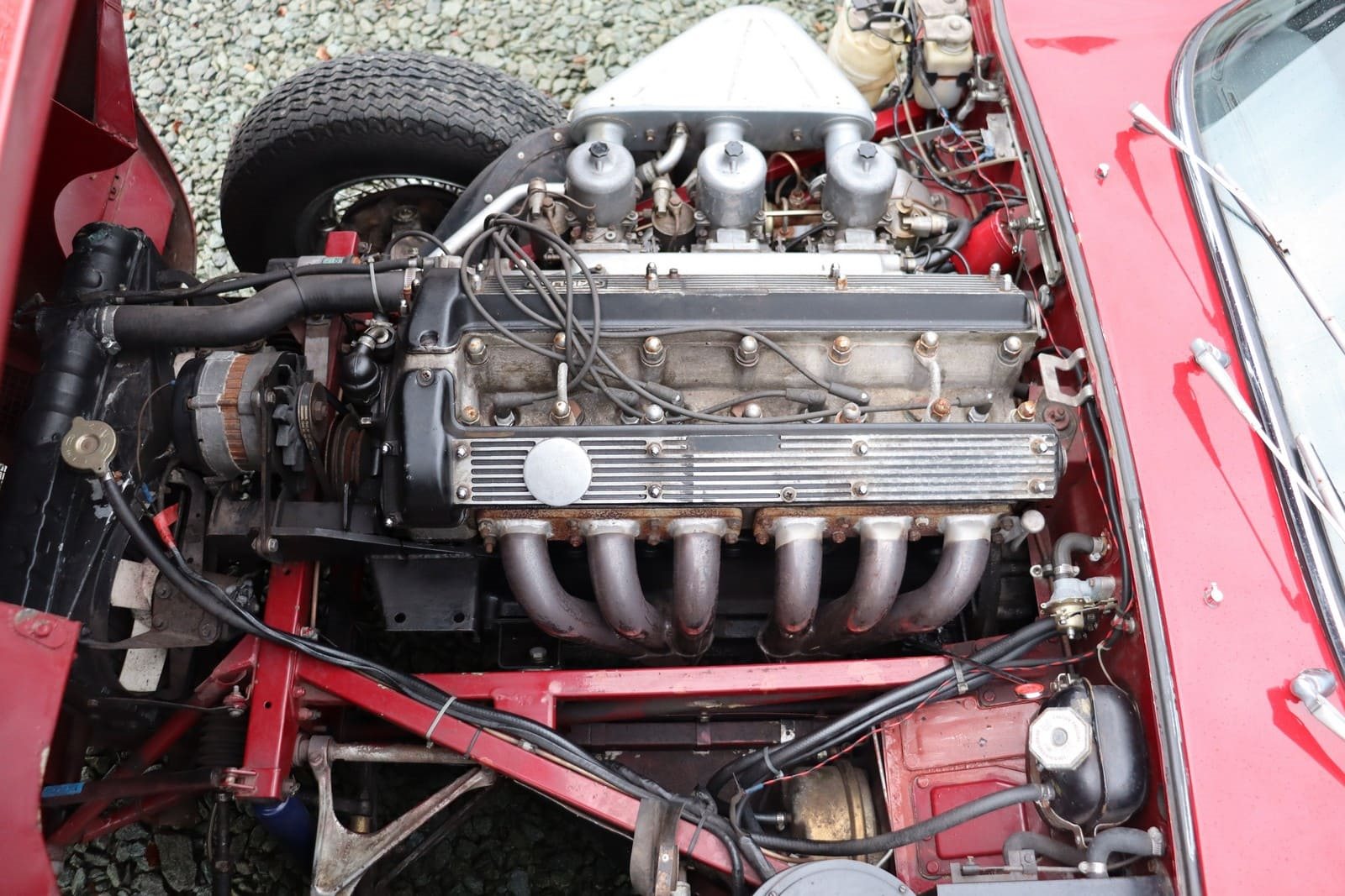 1971 - JAGUAR E-TYPE V12 ROADSTER RED, foto 41
