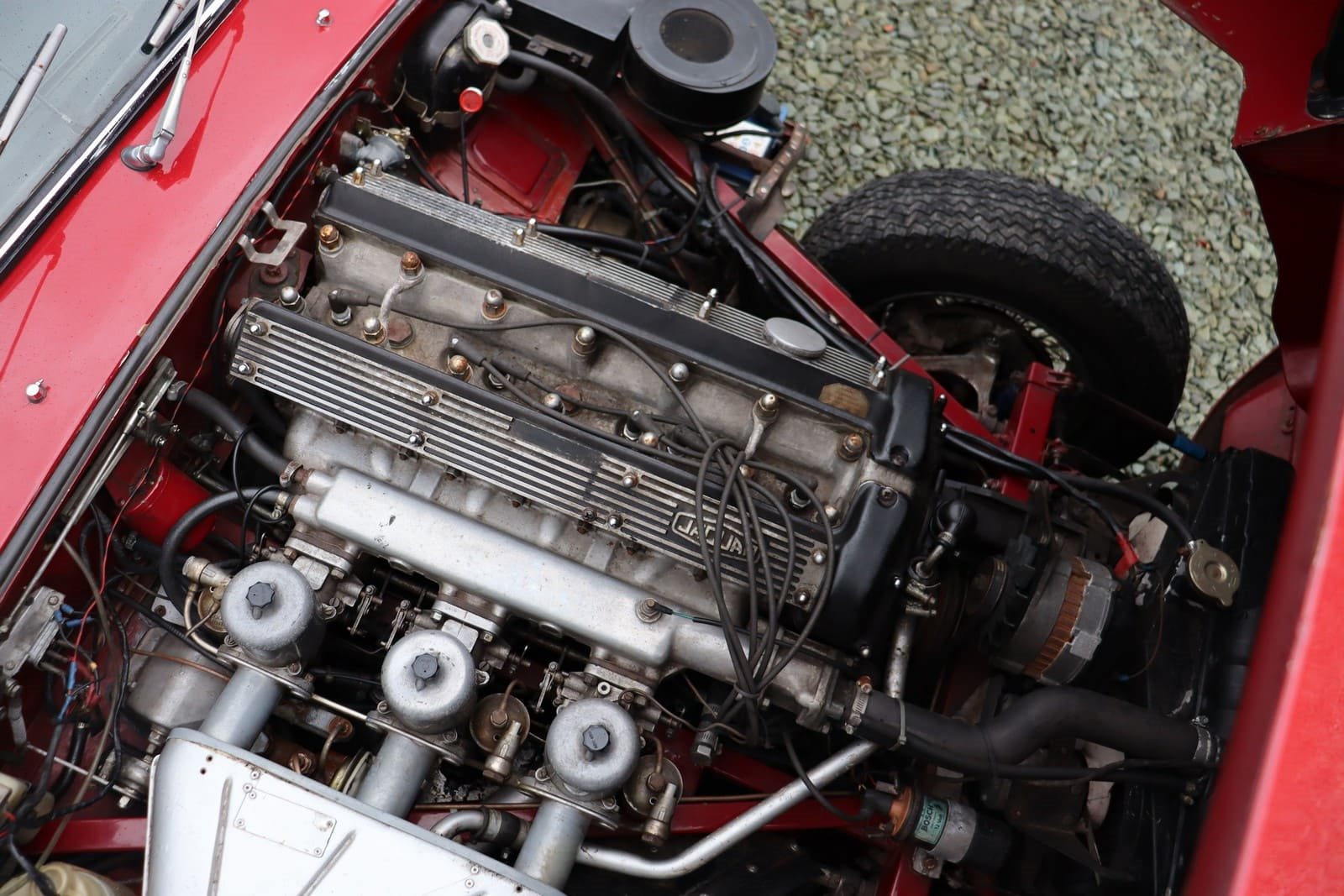 1971 - JAGUAR E-TYPE V12 ROADSTER RED, foto 45