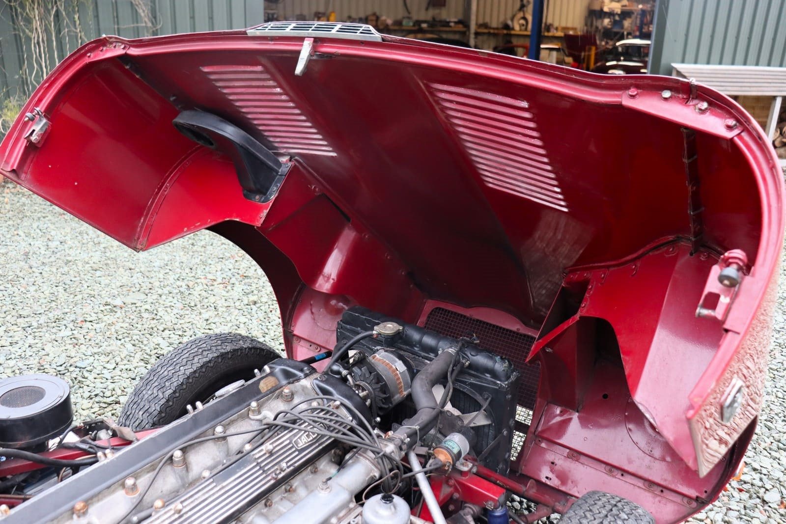 1971 - JAGUAR E-TYPE V12 ROADSTER RED, foto 46
