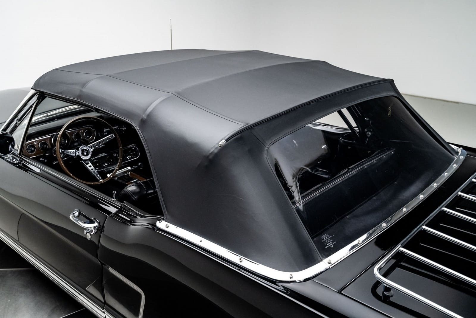 1966 - FORD MUSTANG CONVERTIBLE BLACK, foto 27