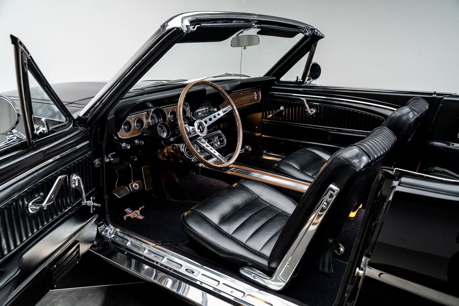 1966 - FORD MUSTANG CONVERTIBLE BLACK, foto 43