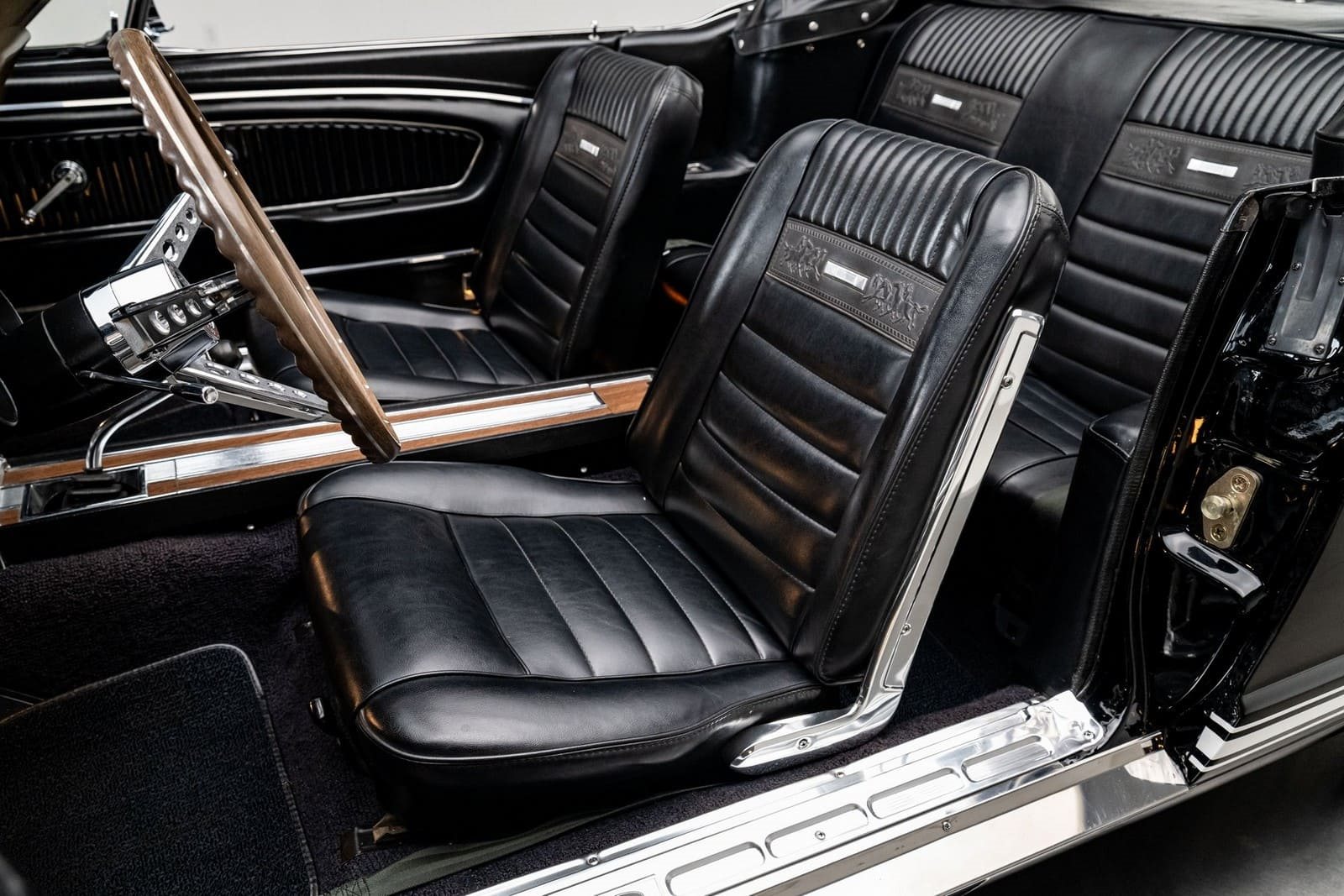 1966 - FORD MUSTANG CONVERTIBLE BLACK, foto 44
