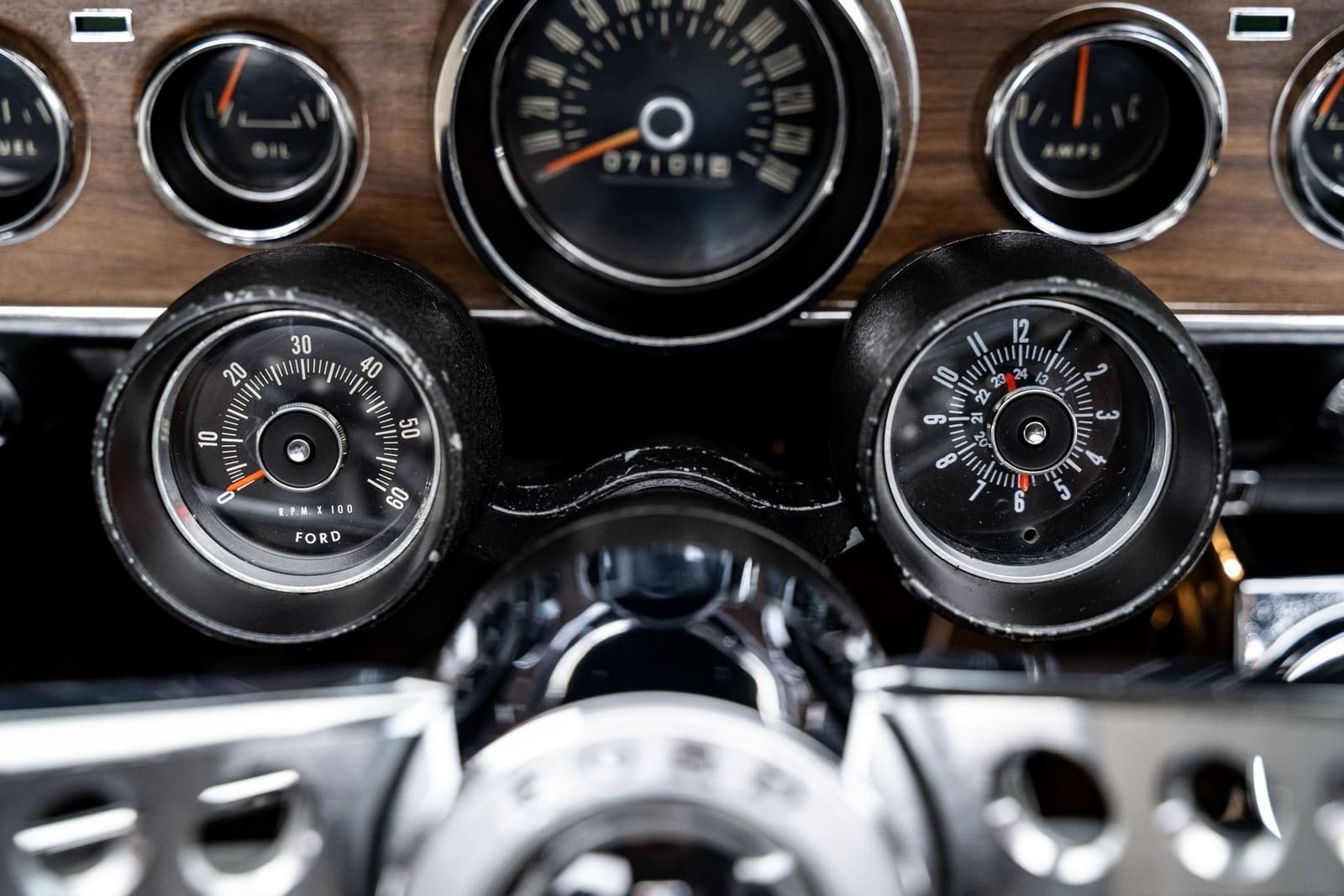 1966 - FORD MUSTANG CONVERTIBLE BLACK, foto 50