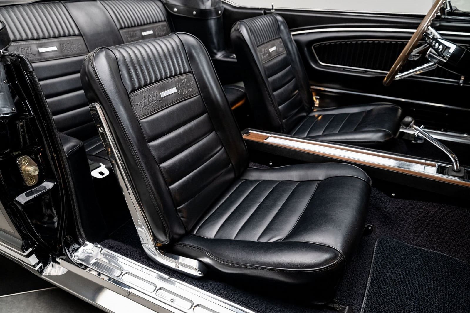1966 - FORD MUSTANG CONVERTIBLE BLACK, foto 59