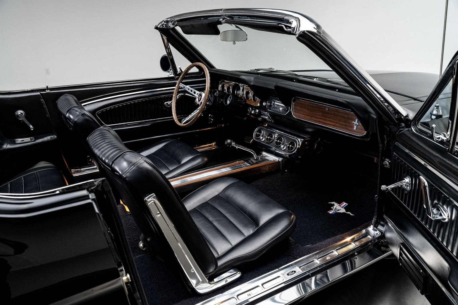 1966 - FORD MUSTANG CONVERTIBLE BLACK, foto 60