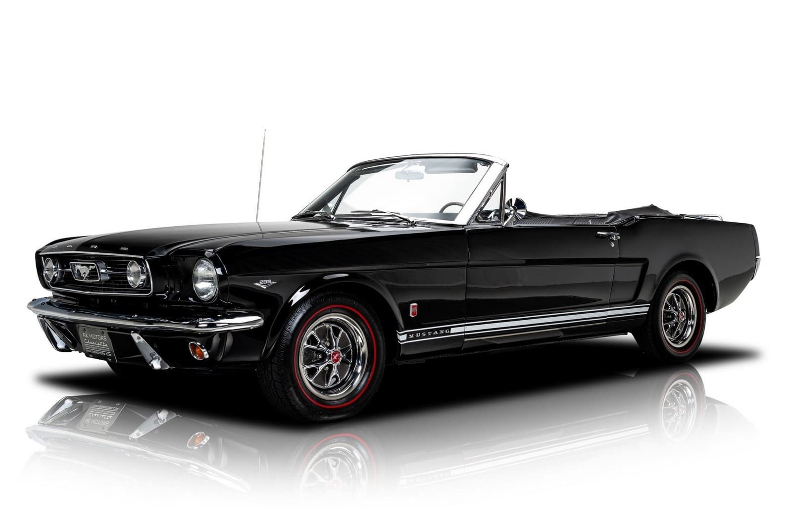 1966 - FORD MUSTANG CONVERTIBLE BLACK, foto 62