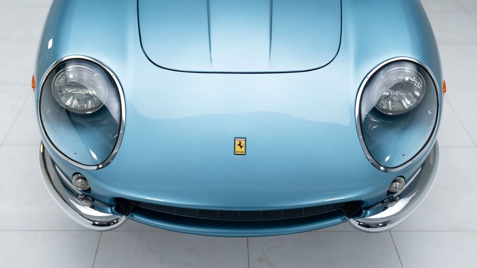1967 - FERRARI F275 GTB/4 BLU CHIARO, foto 4