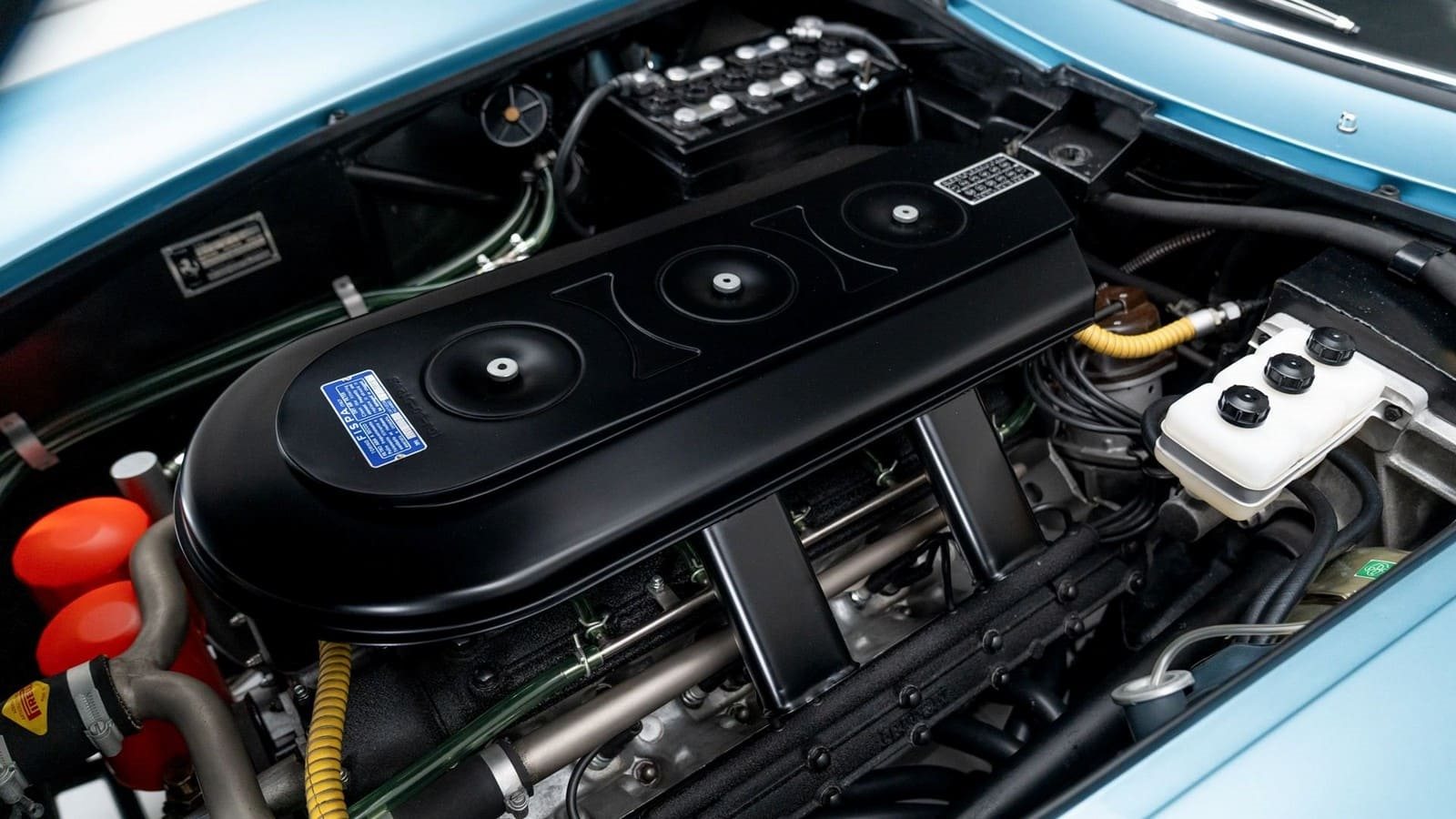 1967 - FERRARI F275 GTB/4 BLU CHIARO, foto 31