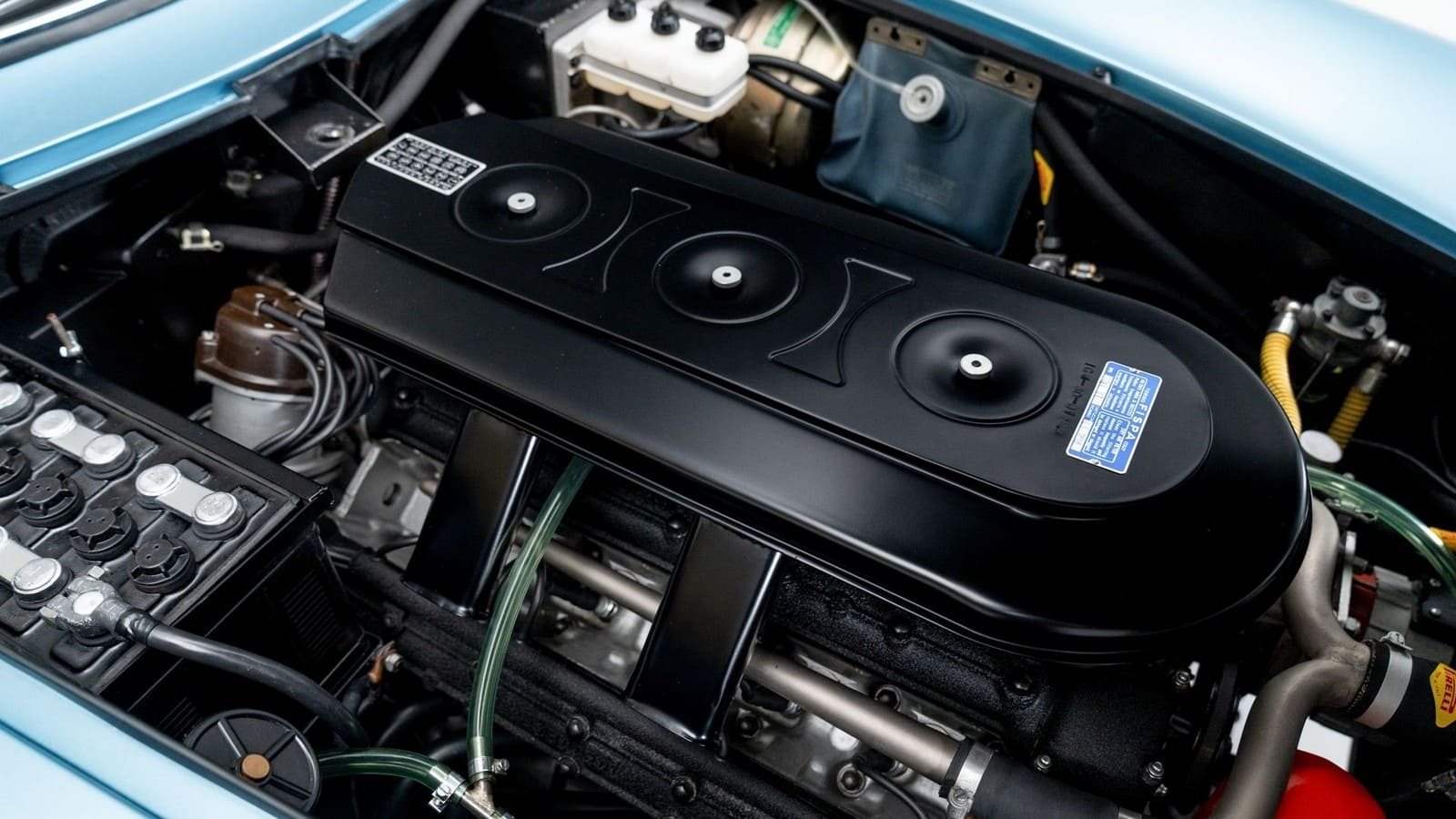 1967 - FERRARI F275 GTB/4 BLU CHIARO, foto 32