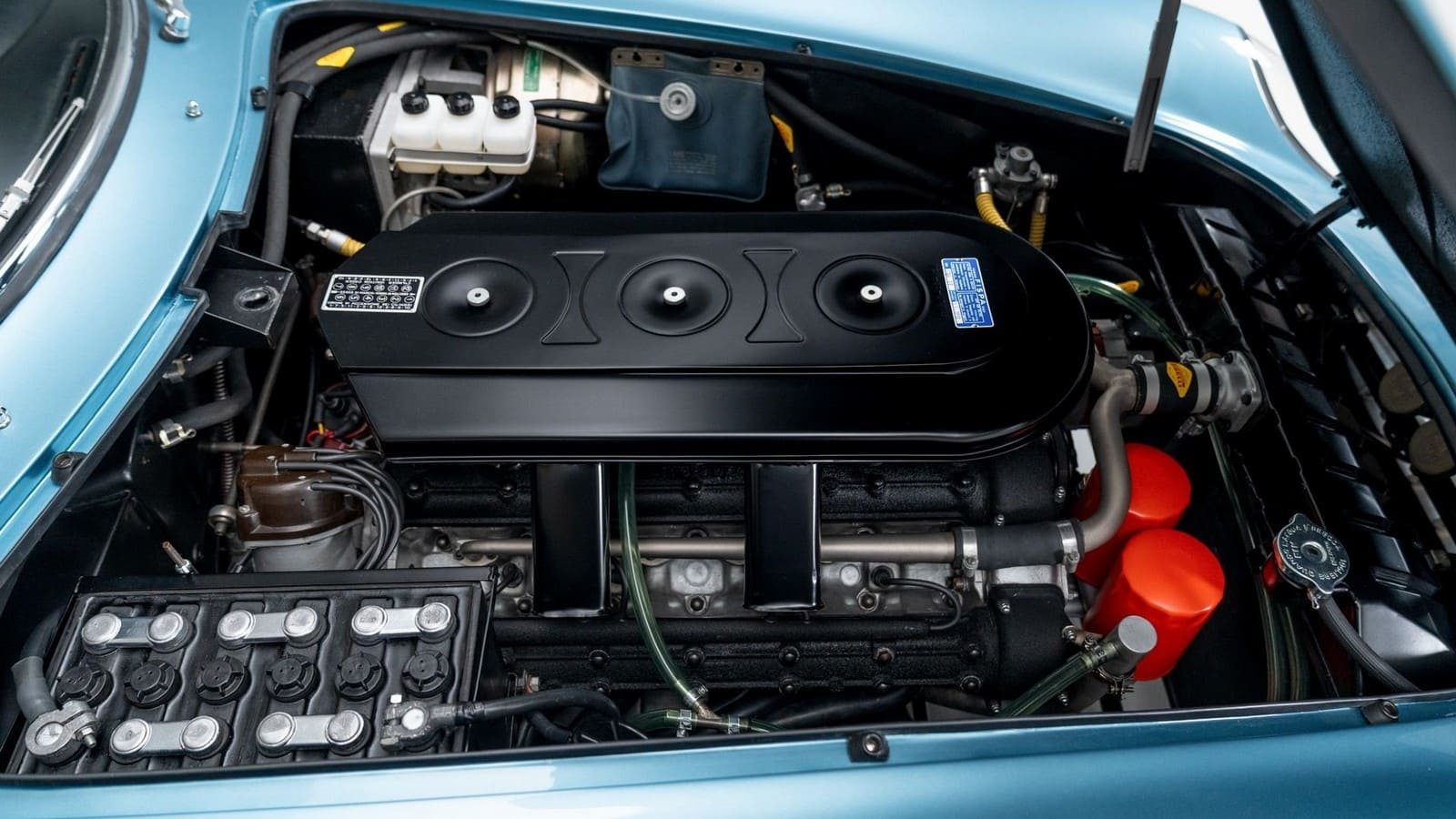 1967 - FERRARI F275 GTB/4 BLU CHIARO, foto 33