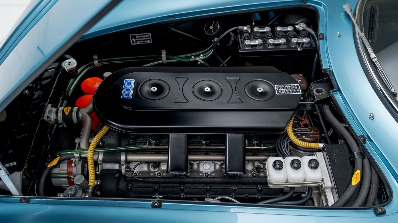 1967 - FERRARI F275 GTB/4 BLU CHIARO, foto 36
