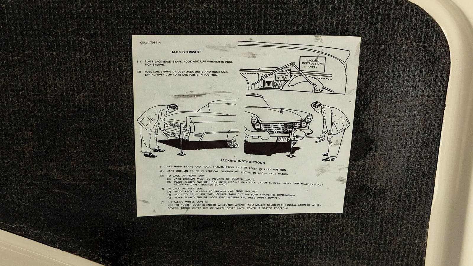 1960 - LINCOLN CONTINENTAL MARK V CONVERTIBLE, foto 106