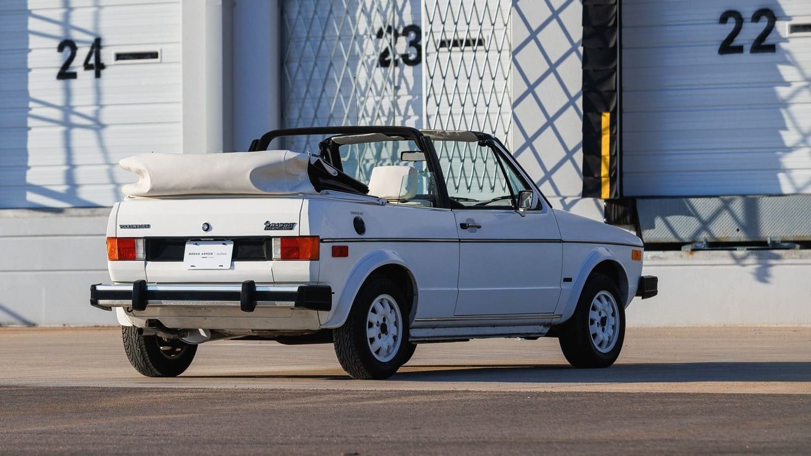 1983 - VOLKSWAGEN RABBIT CONVERTIBLE WOLFSBURG LIMITED EDITION, foto 9
