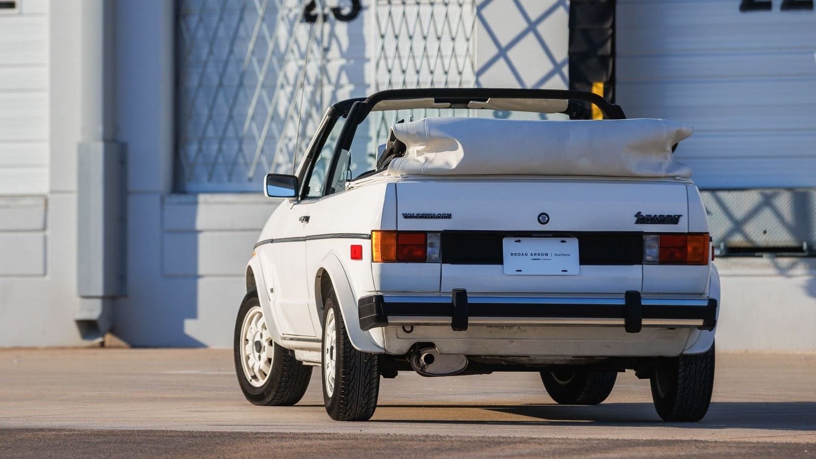 1983 - VOLKSWAGEN RABBIT CONVERTIBLE WOLFSBURG LIMITED EDITION, foto 10