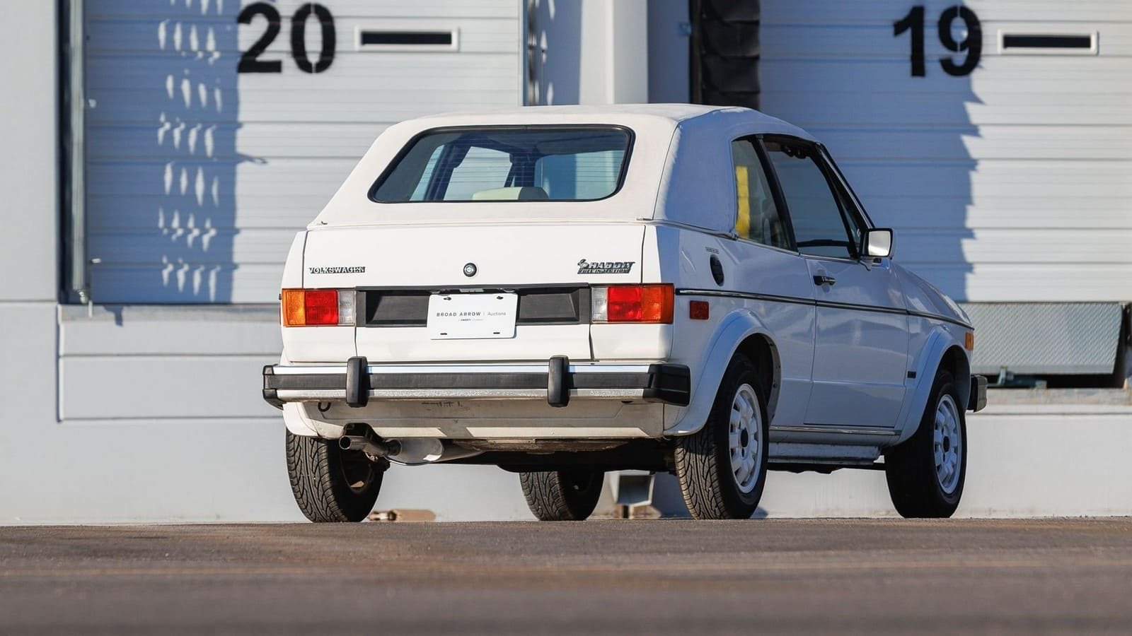 1983 - VOLKSWAGEN RABBIT CONVERTIBLE WOLFSBURG LIMITED EDITION, foto 12