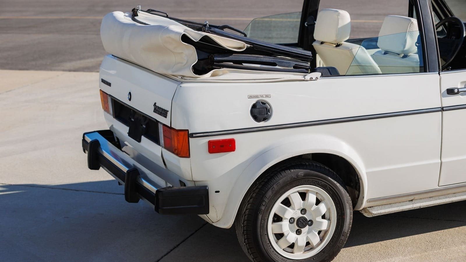 1983 - VOLKSWAGEN RABBIT CONVERTIBLE WOLFSBURG LIMITED EDITION, foto 14