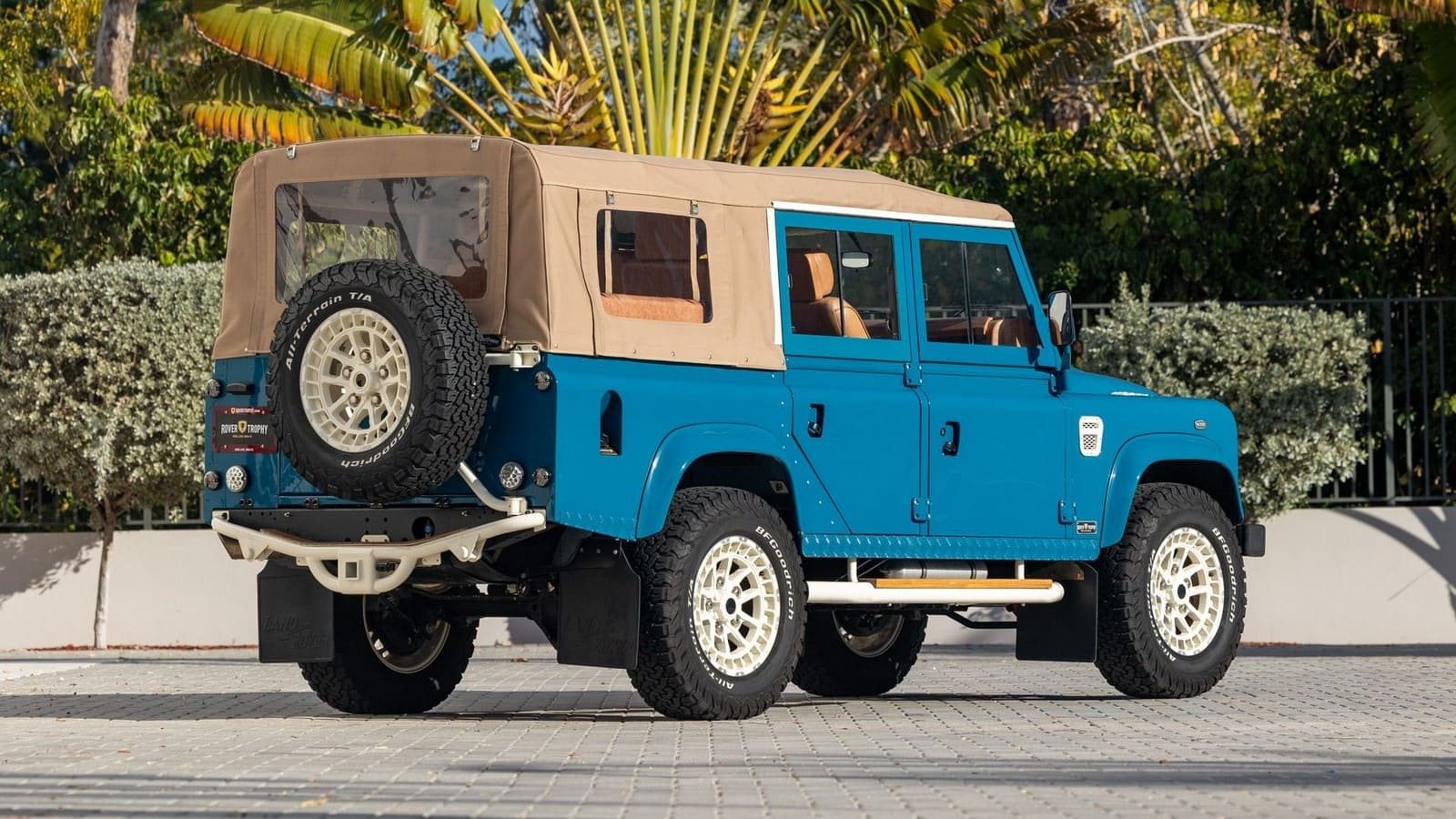 1988 - LAND ROVER D110 SOFT TOP BY ROVER TROPHY, foto 2