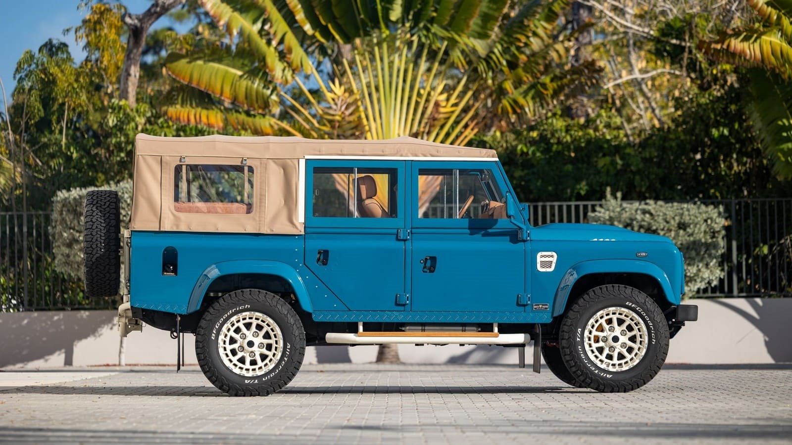 1988 - LAND ROVER D110 SOFT TOP BY ROVER TROPHY, foto 3