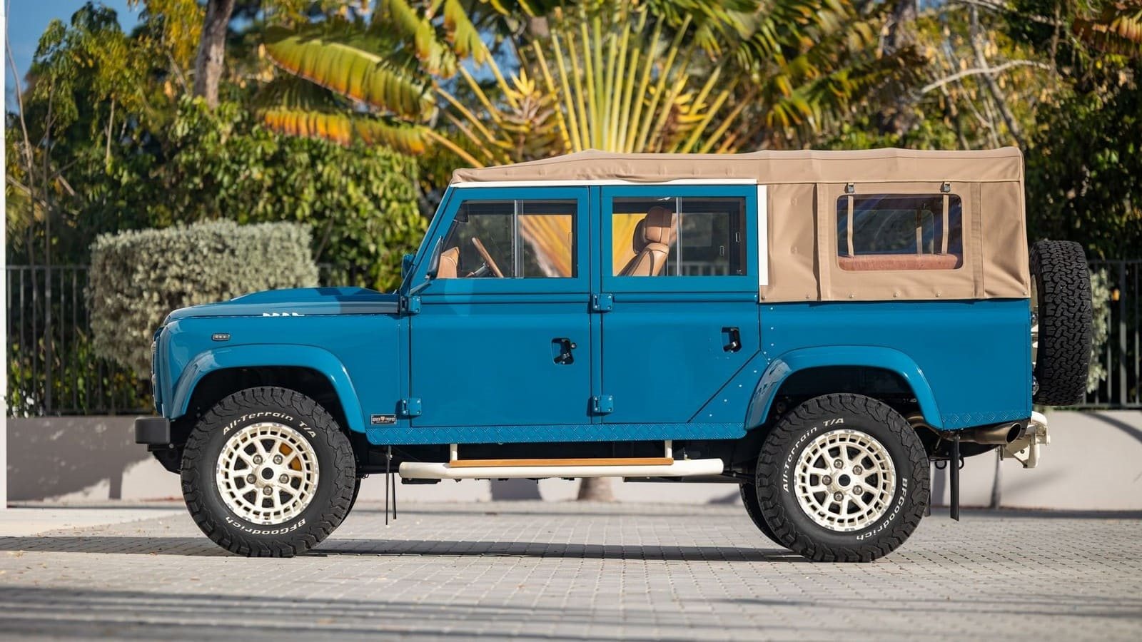 1988 - LAND ROVER D110 SOFT TOP BY ROVER TROPHY, foto 8