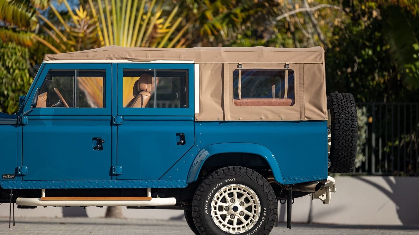 1988 - LAND ROVER D110 SOFT TOP BY ROVER TROPHY, foto 9