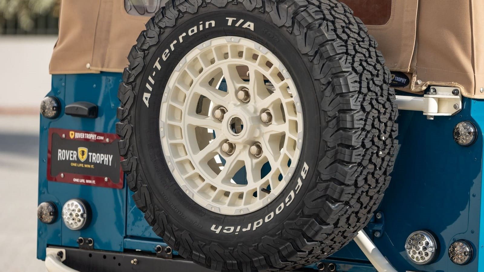 1988 - LAND ROVER D110 SOFT TOP BY ROVER TROPHY, foto 11