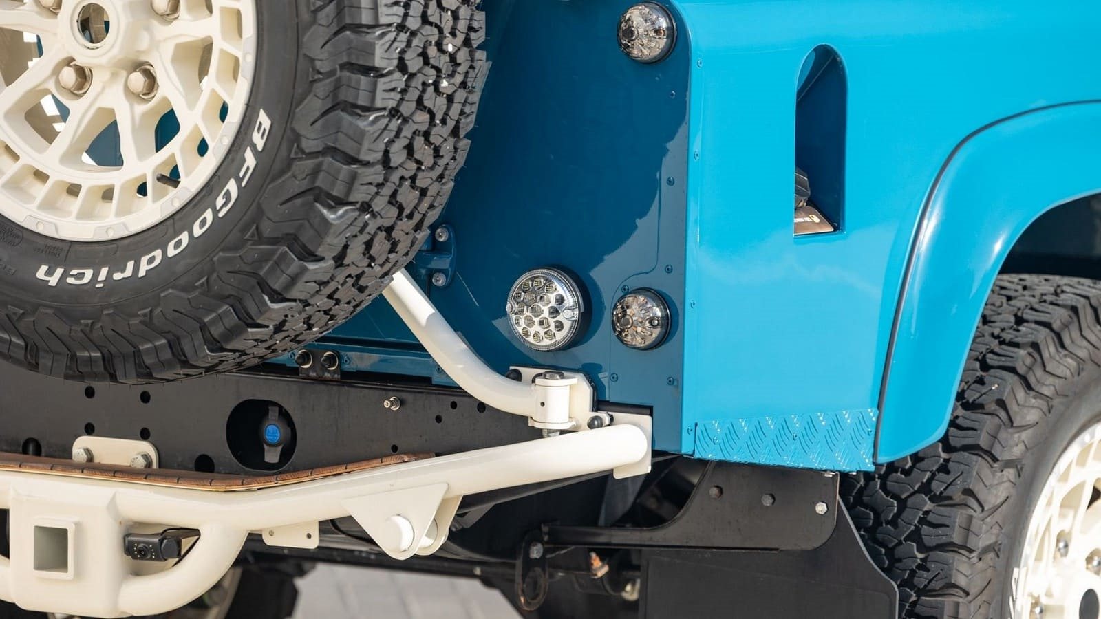 1988 - LAND ROVER D110 SOFT TOP BY ROVER TROPHY, foto 12